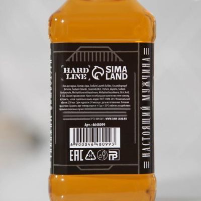 Гель для душа виски "Крутой мужик" 250 мл аромат мужского парфюма