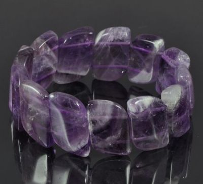 Браслет Аметист "Испания" арт. бНАМ-36(22-15)-19-2