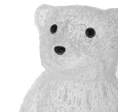 Фигура акрил. "Мишка стоячий" (20 × 27 × 50 см.)