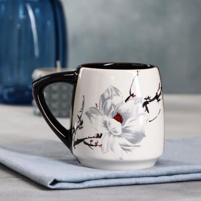 Кружка "Треуголка", деколь, весна, 0.4 л, микс