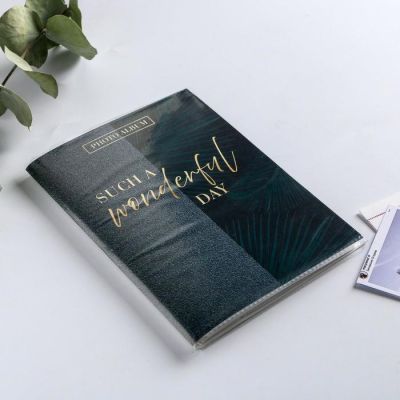 Фотоальбом 36 фото в мягкой обложке Such a wonderful day