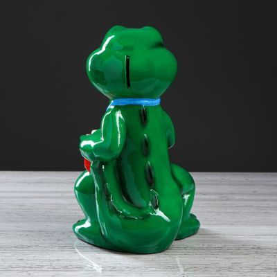 Копилка "Крокодил" глянец, 28 см