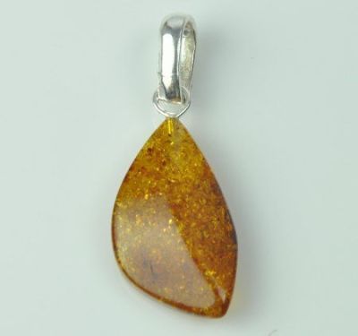 Кулон Янтарь "Золотой дождь" арт.ЯК-065