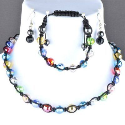 Комплект Хрусталь ограненный "Шамбала" арт. бП3367