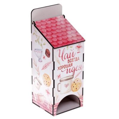 Органайзер для чая "Цветы" 255х113х136 мм