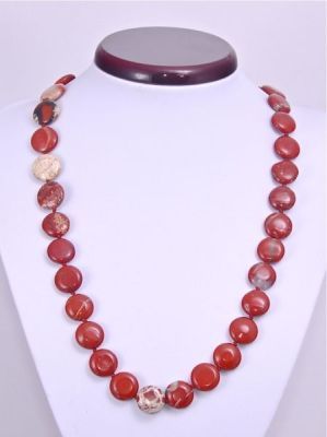 Бусы Яшма "Рондо" арт. НЯШ-11(15)-63-3