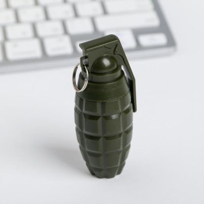 Набор "Настоящему защитнику", блокнотик и ручка - граната