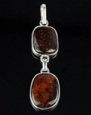 Кулон Янтарь "Влияние" арт.ЯК-322