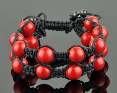 Браслет прес.Коралл "Шамбалла №10-2" арт. бП1352