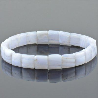 Браслет Агат "Клеопатра" арт. бНАГ-2(8)-17-19