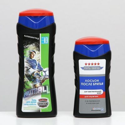 Косметический набор Футбол-2 гель для душа 250 мл + лосьон после бритья 150 мл