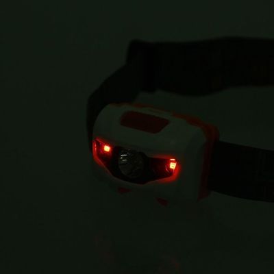 Фонарик налобный "Мастер К", 3 LED, 2 типа освещения, 3 режима, 3 ААА, микс, 4.5х6 см