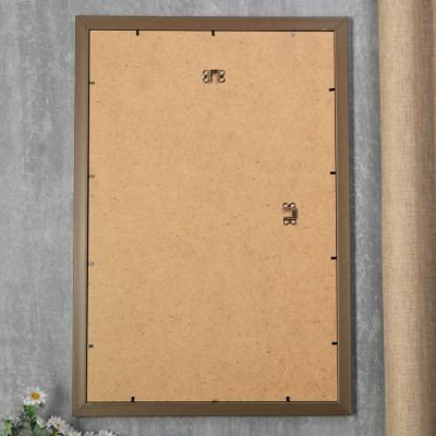 Фоторамка пластик Gallery 40х60 см 221 серебро