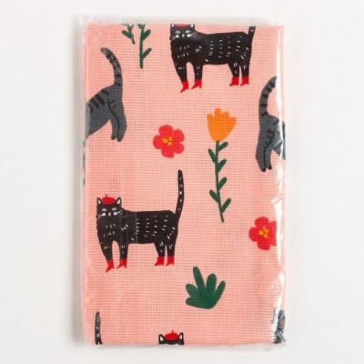 Полотенце кух."Доляна" Spring cats 35х60 см, 100% хл, 160г/м2