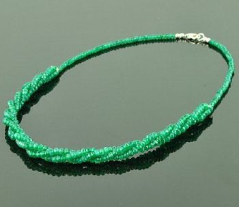 Колье Хризопраз "Премьера" арт.П3213