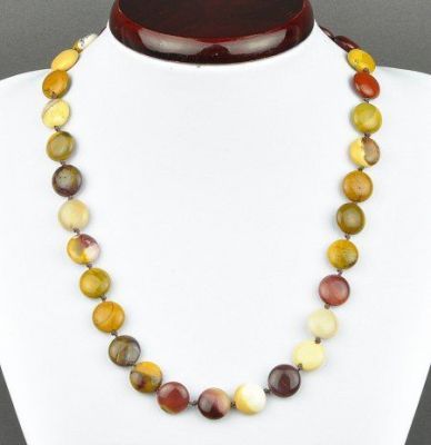 Бусы Яшма "Рондо" арт. НЯШ-11(12)-48-10