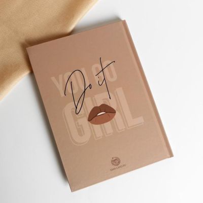 Набор "Мечтай и действуй", мягкий палантин и ежедневник