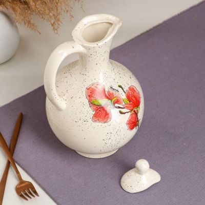 Кувшин "Цветной", с деколью, 1.7 л, микс