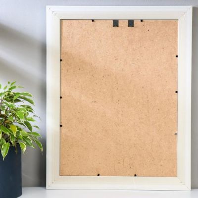 Фоторамка пластик 30х40 см "Светлая бирюза и сливки" 46,8х36,8х2 см