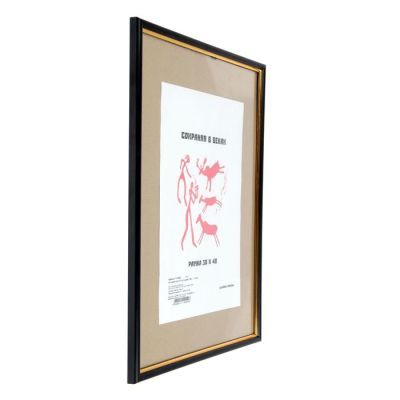 Фоторамка 30х40 см "Чёрный классик"