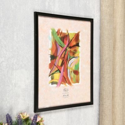 Фоторамка из пластика Черный 189 30х40 14мм/ прямой(24)