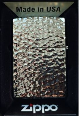 Зажигалка ZIPPO 250 Filigree Silver Logo с серебристыми штампами