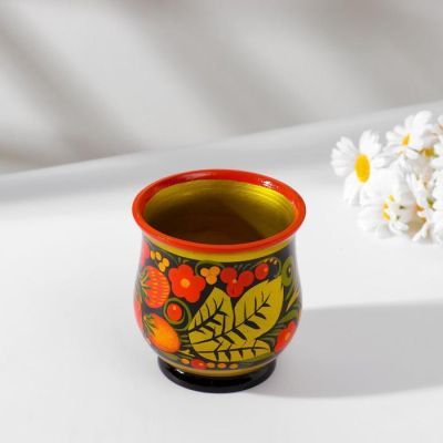 Стакан,  150мл, хохлома