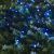 Гирлянда «Нить» 20 м, IP44, тёмная нить, 200 LED, свечение синее, 2 режима, солнечная батарея Гирлянда «Нить» 20 м, IP44, тёмная нить, 200 LED, свечение синее, 2 режима, солнечная батарея