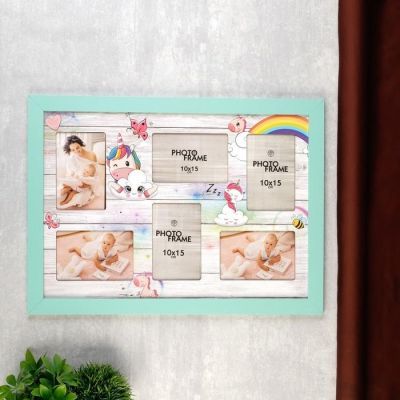 Фоторамка МДФ на 6 фото 52х36 см