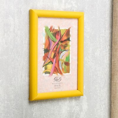 Фоторамка "Желтый" пластик 10х15 см