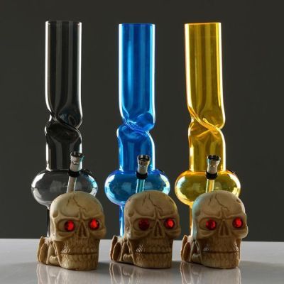 Бонг "Череп", микс, 34 см