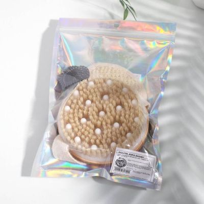 Набор с щеткой для сухого массажа «Подарок для тебя», дерево