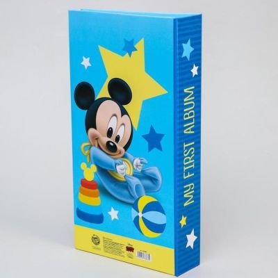 Фотоальбом на 300 фото "Мой первый альбом", Микки Маус