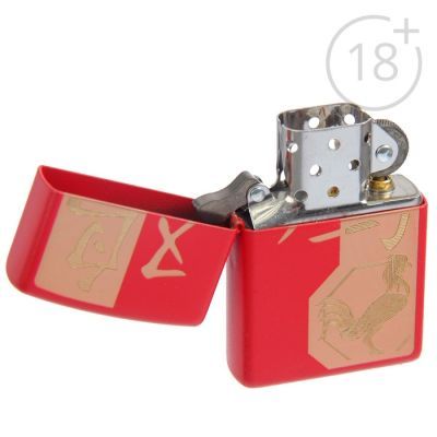 Зажигалка ZIPPO 29259 Classic с покрытием Red Matte