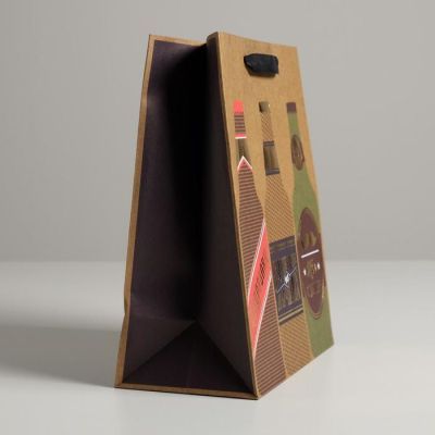 Пакет крафтовый вертикальный «Ты супер», ML 23 × 27 × 11.5 см