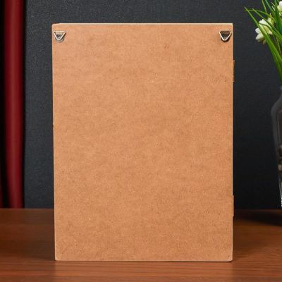 Ключница дерево 6 крючков "Цветущие тропики" 26х5х19,5 см