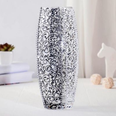 Ваза "Ажурная", Инь-ян  d-7,5см; 10х26см