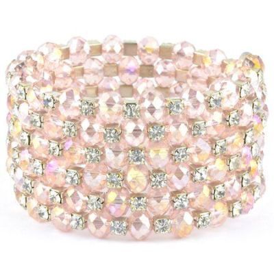 Браслет Хрусталь "Пружинка"  арт. бП1905