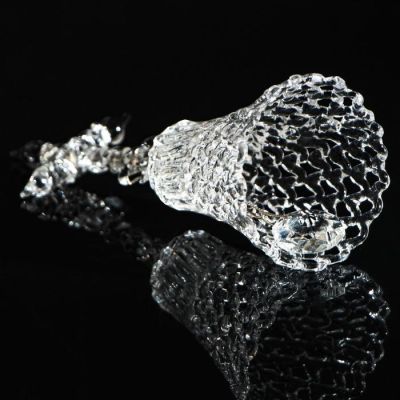 Колокольчик сувенирный «Хрустальный кот», ручной работы