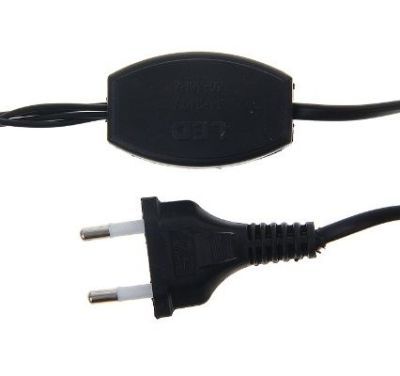 Гирлянда уличная "Метраж" (10 м. нить темная)