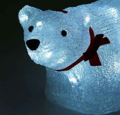 Фигура акрил. "Мишка" (33х14х26 см.)