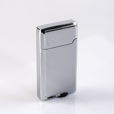 Зажигалка газовая "Алькала", 3.3х6.2 см, хром