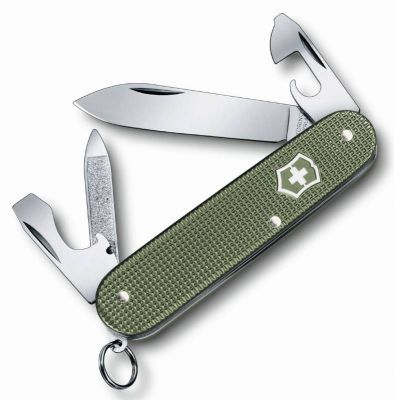 0.2601.L17 Victorinox Cadet Alox оливковый 9 функций 84 мм
