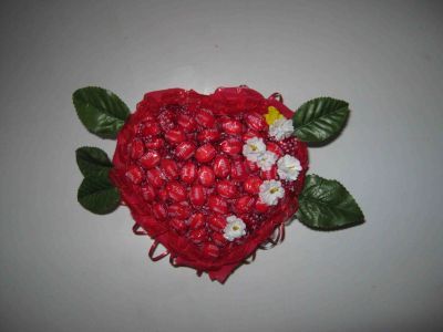 ПАСХАЛЬНАЯ шкатулка "Шоколадное сердце"