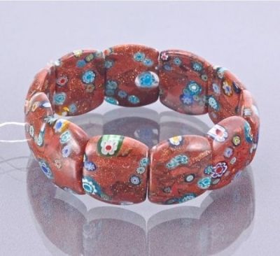 Браслет Муранское стекло "Лилу" арт.бП067