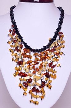 Колье Янтарь "Злата" арт. НЯН-п344