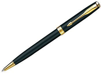Шариковая ручка  Parker Sonnet Matte Black GT (арт - S0818000)