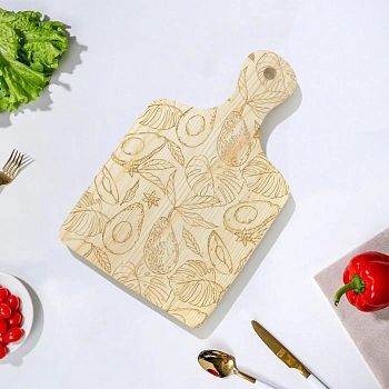 Доска разделочная «Авокадо», 15 × 24,7 × 2  см