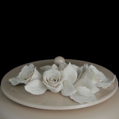 Шкатулка Beige Rose, кремовая