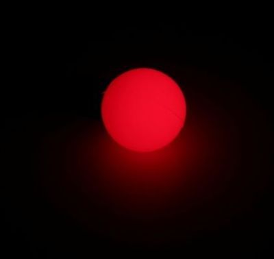 Гирлянда уличная "Метраж" с насадкой "(шарики 1,5 см", 20 м, нить тёмная, красный)